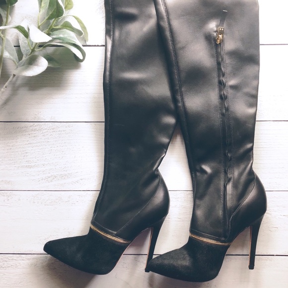 Marciano Shoes - Marciano Over The Knee Patricia Boots (EUC)